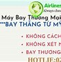 Chuyến Bay Từ Mỹ Về Việt Nam