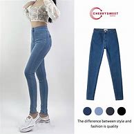 Quần Jean Skinny Nữ Cạp Cao