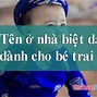 Tên Mỹ Cho Bé Trai